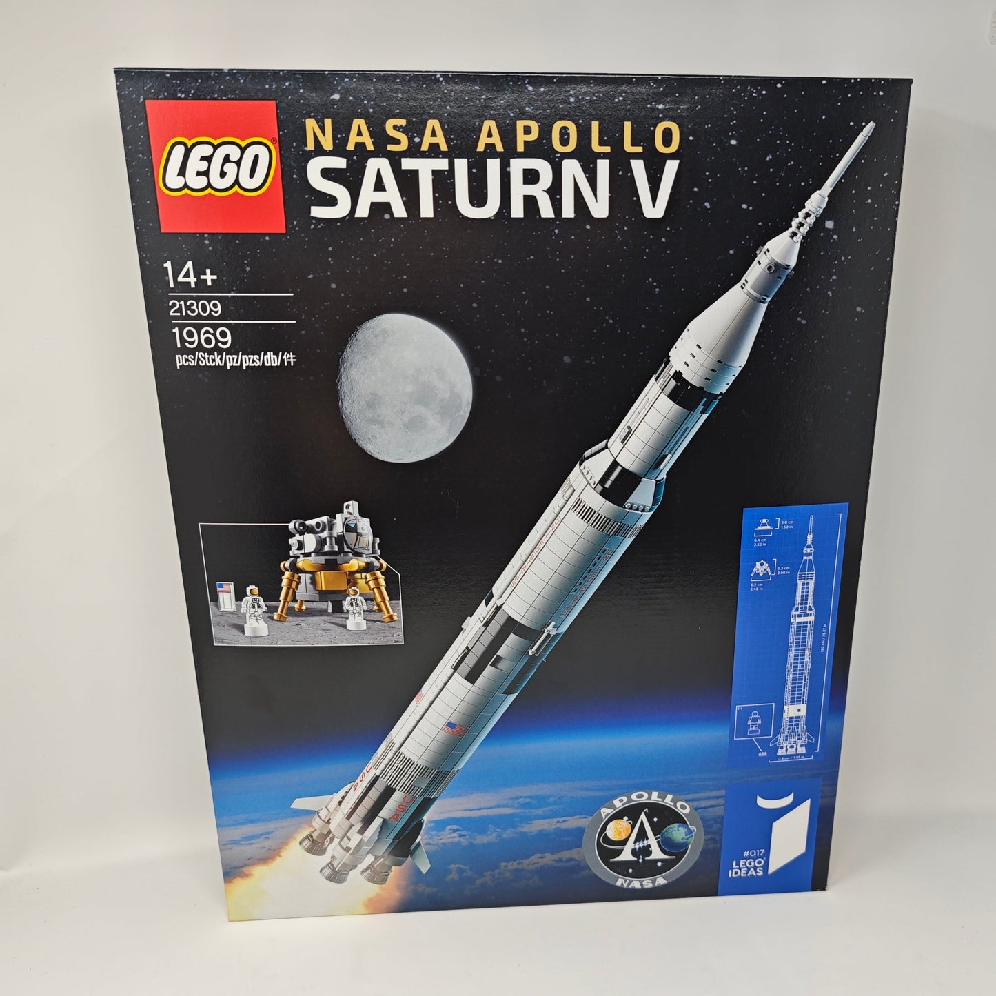 LEGO® IDEAS 21309 NASA Apollo Saturn V - NEU & OVP -