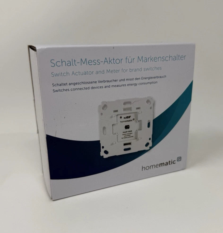 Homematic IP Smart Home Schalt-Mess-Aktor für Markenschalter 142720A0