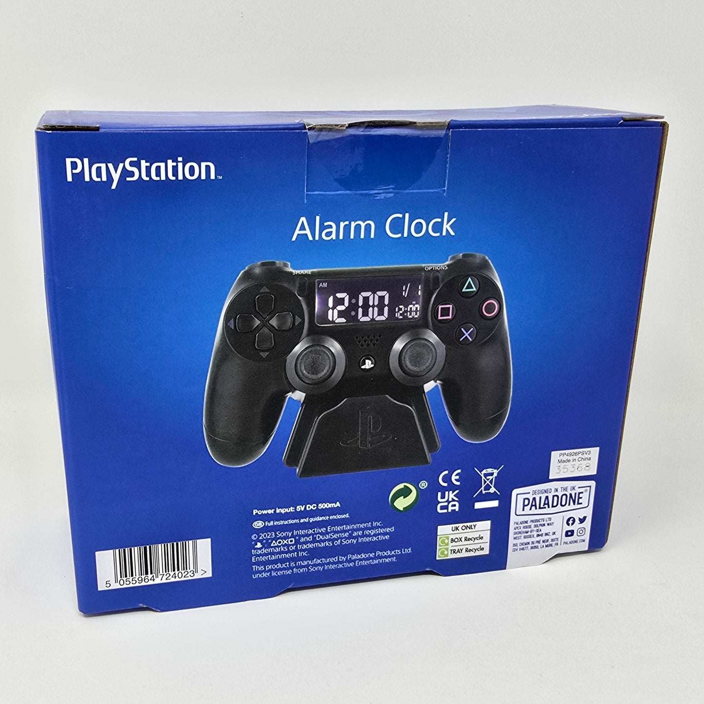Paladone PlayStation Controller Wecker, Offiziell lizenziertes Merchandise