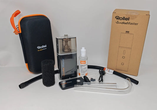 Rollei SmokeMaster 30W Mobile Nebelmaschine mit Akku für Foto- u. Videografie