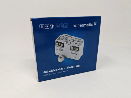 Homematic IP Smart Home Jalousieaktor – Unterputz, HmIP-FBL